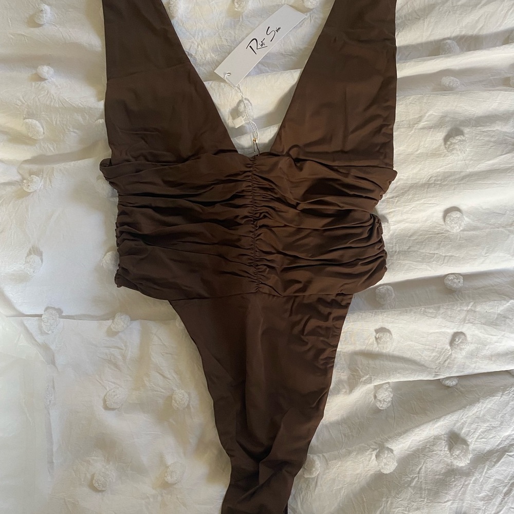 Coco Brown Riot Swim One Piece